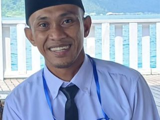 Bagus Wibawa, Kades Ulu Maras. (Foto: Bambang) 
