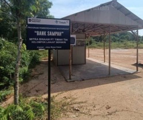 Sampah di Dusun I Sawang Laut, Menjadi Nilai Ekonomis