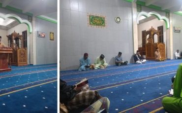 Doa bersama dalam rangka Tahun Baru Islam 1 Muharam 1448 Hijriah di Masjid Al-Munawwarah, Ulu Maras. (Foto: ist)
