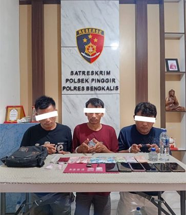 Tersangka kasus tindak pidana penyalahgunaan narkotika jenis sabu. (Foto: ist)