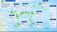 BMKG Prakirakan Hujan Ringan hingga Petir Warnai Sebagian Besar Wilayah Kepri pada Kamis, 18 Juni 2026