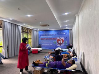 Kegiatan donor darah. (Foto: ist)