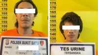 Satresnarkoba Polres Bengkalis Amankan Dua Terduga Pengedar Sabu di Sungai Pakning