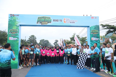 Star Fun Run dalam rangka menyemarakkan Hari Bhayangkara ke-80 Tahun 2026. (Foto: ist)