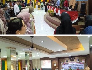 Sidang Paripurna Istimewa DPRD Kabupaten Kepulauan Anambas dalam rangka HUT ke-18 Kabupaten Kepulauan Anambas. (Foto: ist)