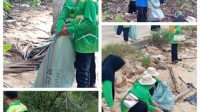 Peringati Hari Laut Sedunia, TP PKK Kuala Maras dan Anambas Foundation Gelar Aksi Bersih Pantai.