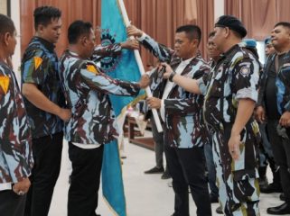 Pelantikan pengurus DPD IPK Rokan Hilir. (Foto: ist)