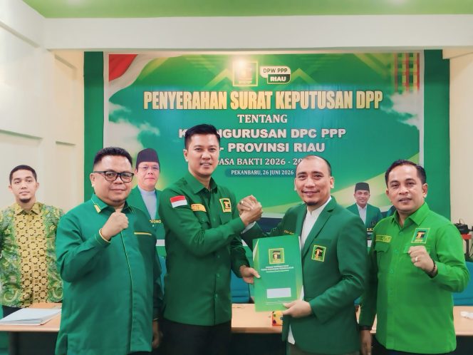 
					DPC PPP Meranti Resmi Dipimpin Noli Sugiharto
