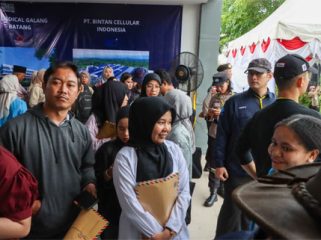 Para pencari kerja dalam job fair 2026 di Bintan. (F: ist)