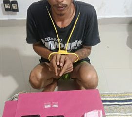 Tersangka kasus tindak pidana penyalahgunaan narkotika jenis sabu. (Foto: ist)