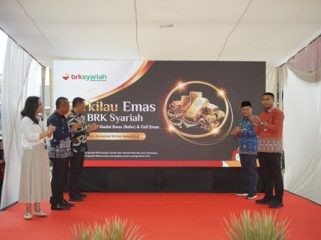 ‎ Peluncuran Layanan Rahn Gadai Emas di Kota Batam. (Foto: ist)