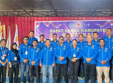 Foto bersama KONI Kabupaten Kepulauan Anambas. (Foto: ist)