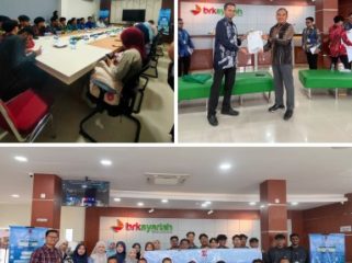 BRK Syariah Cabang Dumai terima kunjungan studi banding dari University Malaysia Kelantan (UMK).