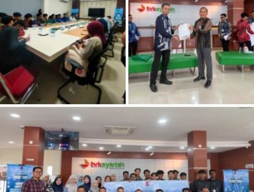 BRK Syariah Cabang Dumai terima kunjungan studi banding dari University Malaysia Kelantan (UMK).