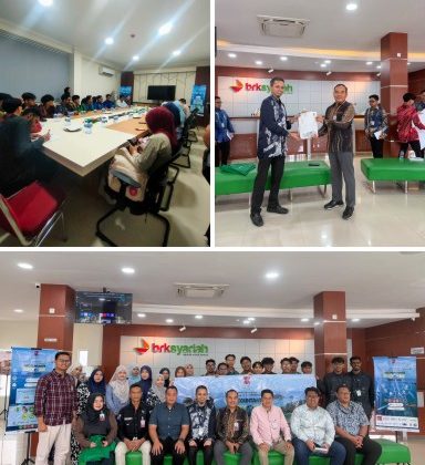 BRK Syariah Cabang Dumai terima kunjungan studi banding dari University Malaysia Kelantan (UMK).