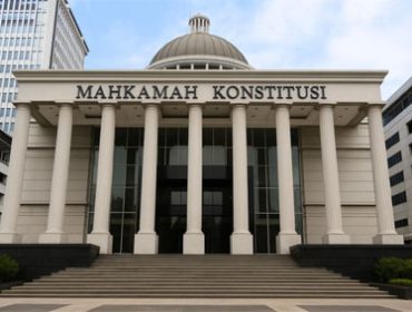 Gedung  Mahkamah Konstitusi (MK). (Foto: net) 