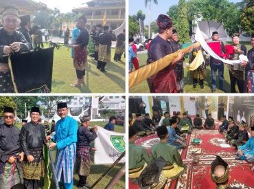 Rangkaian kegiatan Milad ke-56  LAMR di Balai Adat LAMR, Pekanbaru. (Foto: ist)