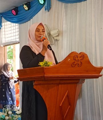  Ili Rabiah, Ketua Komite SD Negeri 004 Genting Pulur, Kecamatan Jemaja Timur. (Foto: ist)