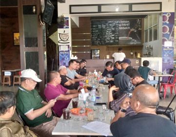 Rapat persiapan Perayaan HUT ke-6 JMSI dan pelantikan pengurus JMSI Provinsi Riau Periode 2025-2030. (Foto: ist)