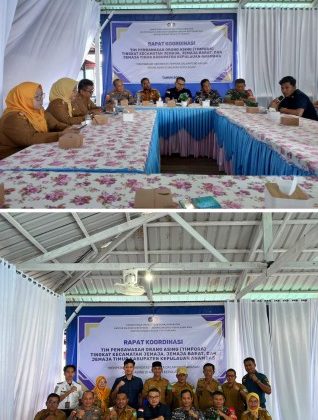 Rapat Koordinasi TIMPORA  Tahun Anggaran 2026 di Resto Miranti, Kelurahan Letung. (Foto: ist)