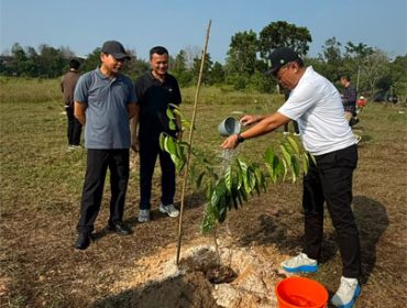 Penanaman pohon dalam rangka memperingati Hari Lingkungan Hidup Sedunia 2026. (Foto: BRKS)