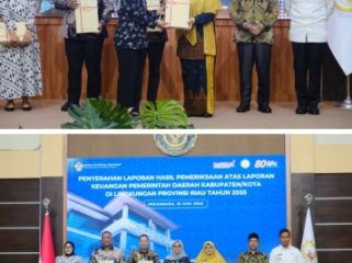 Pemerintah Kabupaten Siak terima  opini WTP dari BPK RI. (Foto: ist)