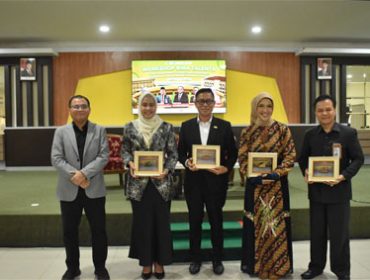Foto bersama Workshop Bina Talenta di Aula Pustaka Universitas Lancang Kuning. (Foto: ist)