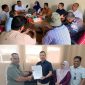 Direktur PT. SPR, Dr. H. Haris Kampay MoU dengan PT. KSA dan PT. Fondasindo Maret Berjaya