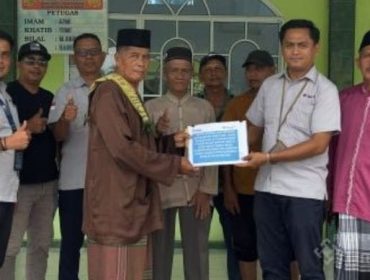Bantuan dana tanggung jawab sosial dari  PT Timah TBK. (Foto: ist)