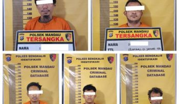 Tersangka penyalahgunaan narkotika jenis sabu. (Foto: ist)
