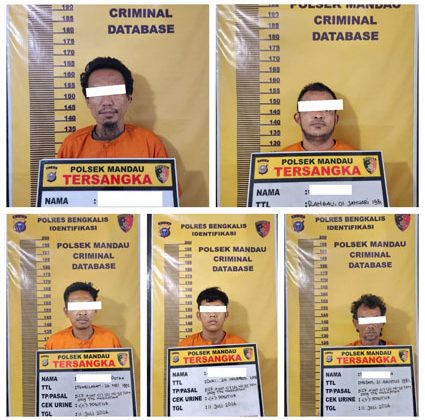 Tersangka penyalahgunaan narkotika jenis sabu. (Foto: ist)