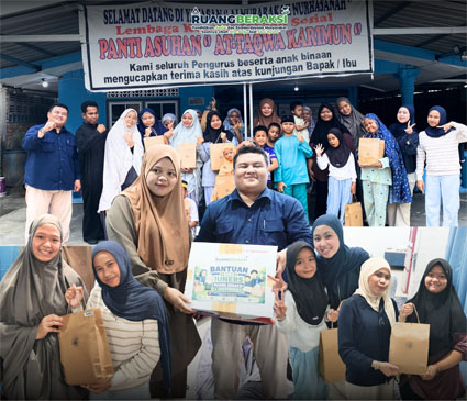Langkah Perdana Penuh Makna, Ruang Beraksi Indonesia Hadirkan Edukasi dan Kepedulian bagi Anak-anak Panti Asuhan At Taqwa Karimun. (Foto: ist)