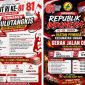 Flyer meriahkan HUT RI ke 81.