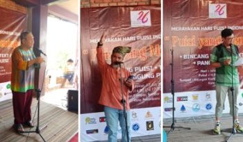 Taufik Ikram Jamil, Hang Kafrawi, Jefry Al Malay. (Foto: ist)