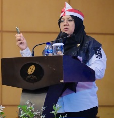 Bupati Siak Afni Zulkufli. (Foto: ist)