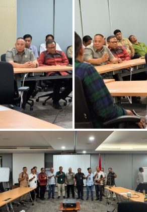 Silaturahmi sekaligus menjajaki peluang kerja sama  PT SPR dengan PT PHR di Kantor Utama PHR, Rumbai. (Foto: ist) 