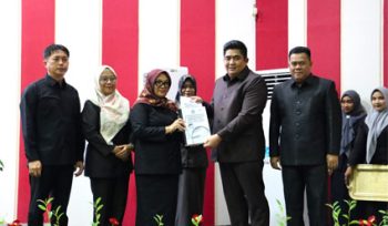 Penyerahan Rancangan Kebijakan Umum Anggaran (KUA) dan Prioritas serta Plafon Anggaran Sementara (PPAS) Kabupaten Bintan Tahun Anggaran 2027. (Foto: ist)