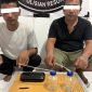 Tersangka kasus tindak pidana narkotika jenis sabu. (Foto: ist)