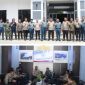 Kunker Kapolres Kepulauan Anambas, AKBP I Gusti Ngurah Agung Budianaloka, S.I.K., M.H., beserta rombongan ke Markas Komando Lanal Tarempa. (Foto: ist)