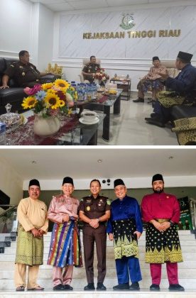 LAMR Provinsi Riau aksanakan anjang sana ke Forum  Koordinasi Pimpinan Daerah. (Foto: ist)
