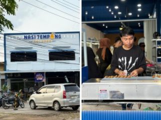 Nasi Tempong Balapan Dibuka di Tanjungpinang. (Foto: ist)