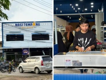 Nasi Tempong Balapan Dibuka di Tanjungpinang. (Foto: ist)