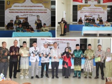 Pelatihan Guru Mulok BMR di Kabupaten Kampar. (Foto: ist)