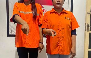 Tersangka pengedar narkotika jenis sabu. (Foto: ist)