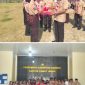 Sekcam Ungar Zamri, di dampingi Ka Kwarran Ungar M Nasrol serahkan surat tugas dan foto bersama. (Foto: Raja Juraimi)
