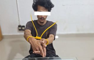 Tersangka diduga terlibat penyalahgunaan narkotika jenis sabu.. (Foto: ist)