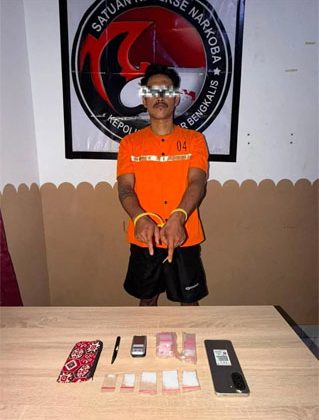 Satresnarkoba Polres Bengkalis Ungkap Peredaran Sabu 13,07 Gram di Mandau