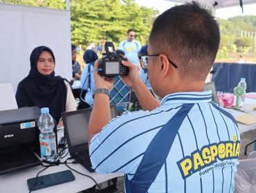 Antusiasnya warga memanfaatkan PASPORIA