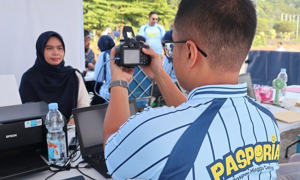 Antusiasnya warga memanfaatkan PASPORIA