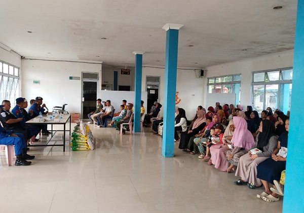 Ditpolairud Polda Riau Gelar Program JALUR di Inhil Desa Taga Raja, Pelabuhan HK Sei Guntung, Kecamatan Kateman